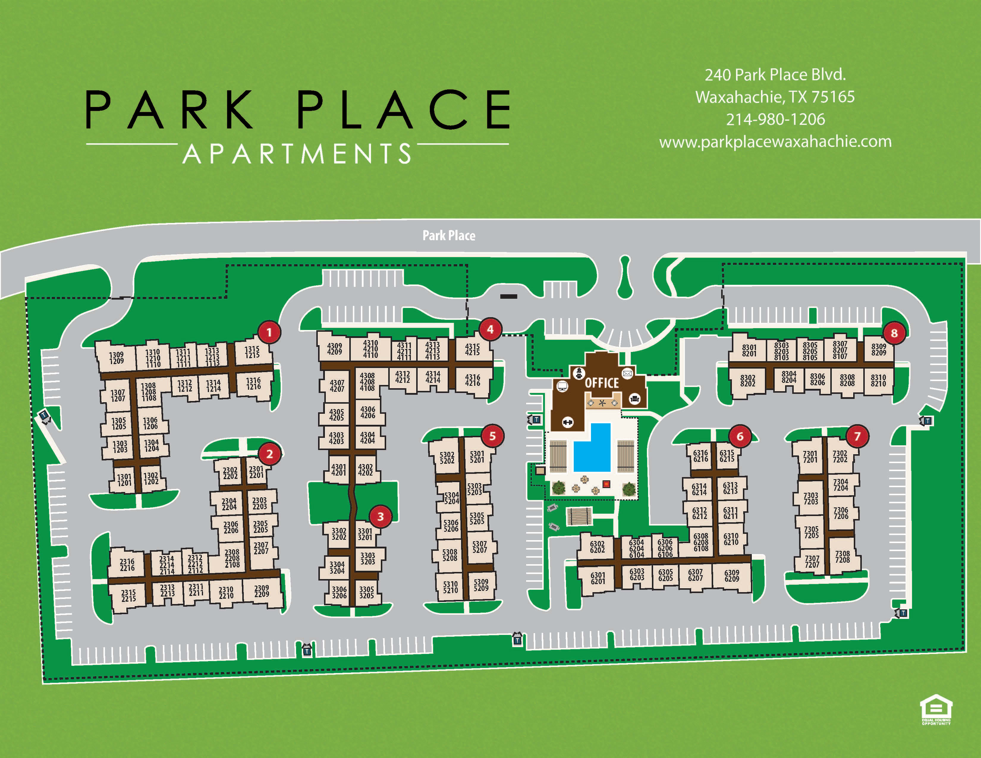 Park Place Map